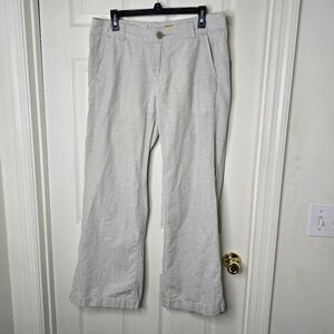 Pilcro Light Gray Wide Leg Pants